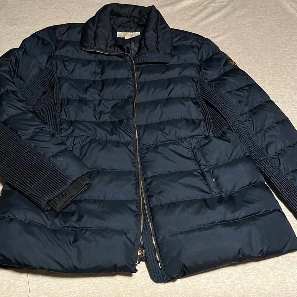 Navy Puffer Jacket
